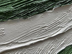Art Hand-Painted Green Texture Oil Painting Modern Abstract Canvas Art Home Wall Decoration 24x48 inches