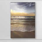 Renditions Gallery Canvas Wall Art Nature Modern Paintings Decorations Glam Evening Waves Romantic Scenic Wall Hanging Artwork Prints for Bedroom Living Room Office Kitchen - 24"x36" LT06
