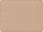House, Home and More Skid-Resistant Carpet Indoor Area Rug Floor Mat - Praline Brown - 6 Ft X 8 Ft - Non Slip Rubber Backing, Stain Resistant, Dog Friendly, Living Room Bedroom Kitchen Entryway