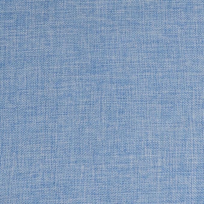 Aiking Home Woven Fine Faux Linen Throw Pillow Cover, Size 14"x26", Slate Blue
