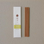 Asayu Japan Incense Gift Set - Natural Scent Collection - Ceramic Holder + 5 Authentic Japanese Incense Sticks (20g Each) - Made in Japan - for Yoga, Meditation & Relaxation