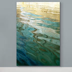 Renditions Gallery Canvas Nature Wall Art Romantic Paintings & Prints Serene Ethereal Lake Glam Modern Wall Hanging Artwork Decorations for Bedroom Dining Office Kitchen - 12"x18" LT06