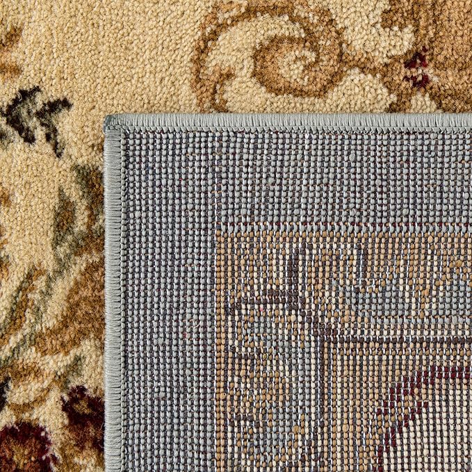 Rugs.com Chateau Collection Rug – 2' x 5' 3 Runner Light Blue Medium Rug Perfect for Hallways, Entryways