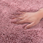 Rugs for Living Room 6x9, Soft Shaggy Modern Shag Area Rug for Bedroom, Upgrade Non-Slip Plush Fluffy Carpet for Kids Boys Girls Room Home Decor Aesthetic, Blush