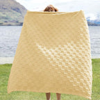 Bedsure GentleSoft Yellow Throw Blanket for Couch - Checkered Fleece Blankets Gifts for Women Men Girls, Cute Soft Cozy Throw for Bedroom Home Decor Gifts, 50x60 Inches