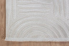 Modern Indoor Rug Orbit 2x7 Area Rugs for Living Room Luxury Kitchen Bedroom Durable Soft Geometric Durable Low and High Pile Stain Resistant Non Shedding Area Carpet 2x7