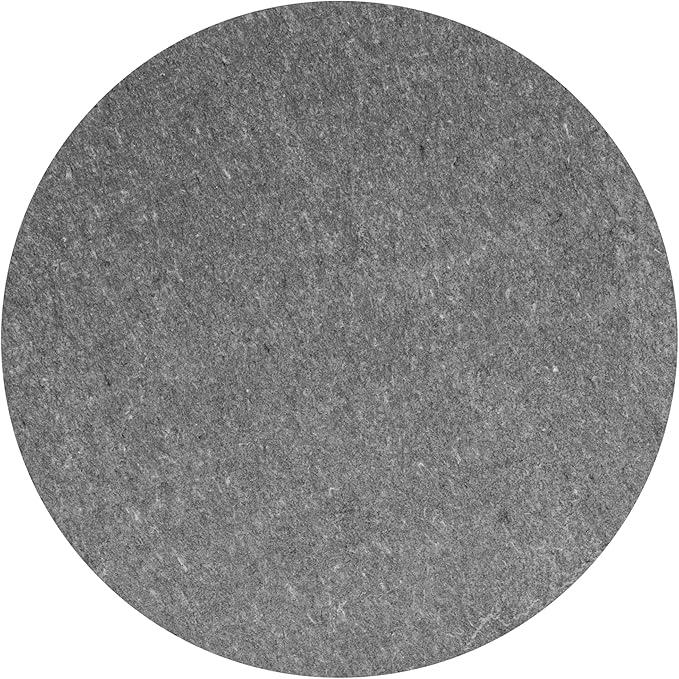 Anji Mountain 6' x 6' Round Non Slip Rug Pad Gripper for Area Rugs-Rug Gripper Pad Keeps Rugs Safe in Place Cushioning Under Rug Floor Protector for Hardwood & Tile Floors-Anti Skid Under Carpet Mat