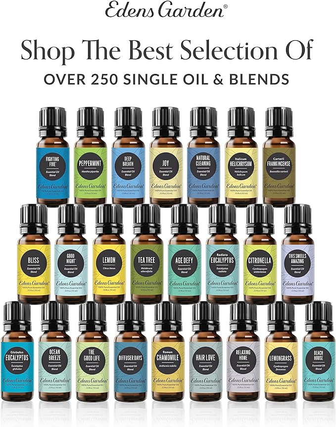 Edens Garden Happily Ever After Essential Oil Blend – Wedding & Romance Gift, 100% Pure Undiluted Aromatherapy for Natural Wellness & Special Occasions – 10 ml (.33 fl oz)