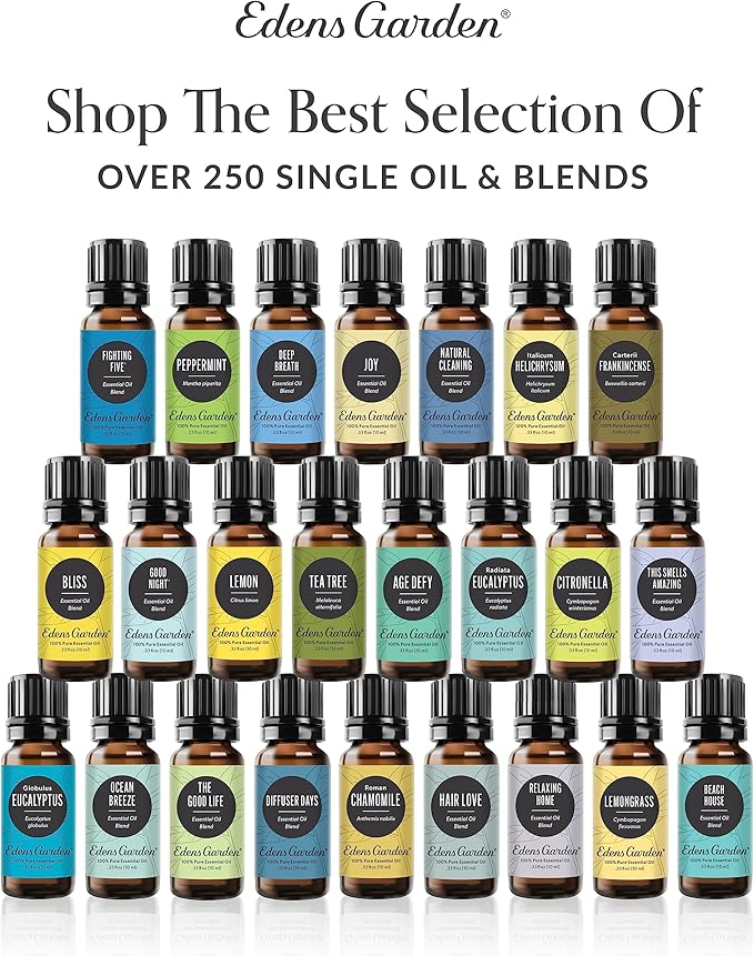 Edens Garden Add to Cart Essential Oil Blend- 100% Pure Premium Grade, Undiluted, Natural, Therapeutic, Aromatherapy, The Best for Diffusing, Candle, Laundry, Humidifier 10 ml (.33 fl oz)