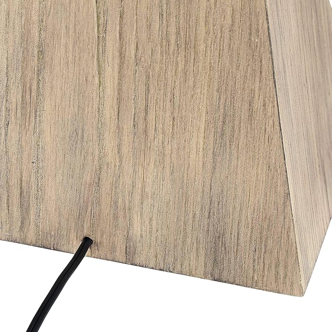 Franklin Iron Works Oak River Rustic Farmhouse Mission Style Arched Floor Lamp 66.5" Tall Dark Gray Black Wood Standing Base Mica Drum Shade for Living Room Reading House Bedroom Home Office