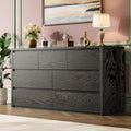 GarveeHome 7 Drawer Dresser for Bedroom, Wide Modern Chest of Drawers, Large Wood Dresser Wooden Storage Organizer for Living Room, Hallway Entryway