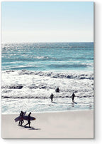 Renditions Gallery Canvas Nature Wall Art Home Paintings & Prints Sunny Surfers Paradise Modern Romantic Wall Hanging Decorations Artwork for Bedroom Dining Office Kitchen - 18"x27" LT06