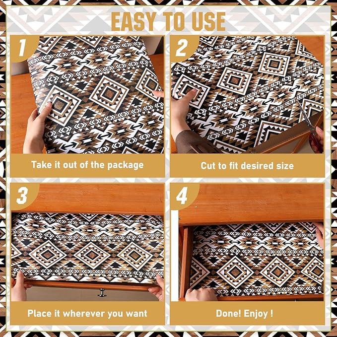 BBTO 20 Sheet Scented Drawer Liners for Dressers 15.8" x 22" Scented Fragrant Cabinet Paper Liners Non Adhesive Drawer Paper Mats for Bedroom Home Closet Shelves(Classic)