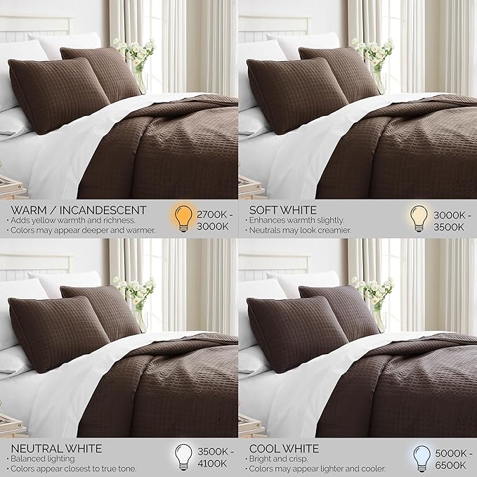 Southshore Fine Living, Inc. Oversized King Quilt Bedding Set, Soft Brushed Microfiber Bedspread, Pet Hair Resistant Bedding, California/King Quilt Coverlet Set with 2 Shams, Chocolate Brown