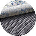 Veken 6 Ft Round Rug Pad Gripper for Hardwood Floors, Non Slip Circle Rug Pads for Area Rugs, Thick Dark Grey Rug Grippers for Tile Floors, Under Carpet Anti Skid Mat, Keep Your Rugs Safe and in Place
