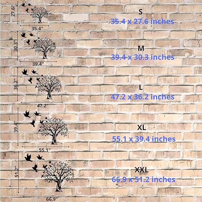 Vailla Tree of Life Wall Art Decor Set of 3 Wall Hanging Sculpture Modern Wall Home Decoration 3D Textured Sculptures for Living Room Bedroom Office Dinnig Room 3 Panels Family Tree Wall Hangings
