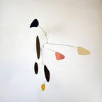 Blue Moon Rising - Hanging Art Mobile | Midcentury Modern Hanging Mobile | Handmade in Portland, OR, by Mark Leary