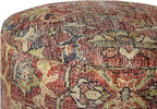 Loloi II Collection LPFLAY2 Spice 18" W x 18" D x 20" H Pouf