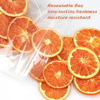iGAOZM Dried Blood Orange Slices,3.52oz/100g,Dehydrated Blood Orange 21+ Slices for Cocktails,No Sugar Added,Natural Dried Citrus Slices for Tea,Baking,Cakes Decoration,Crafts