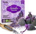 14 Pack Organic Lavender Sachet Bags for Drawers and Closets - Natural Fresh Dried Lavender French Potpourri Bags for Clothes Storage - Scented Sachets for Drawers, Wardrobes, Cars & Home