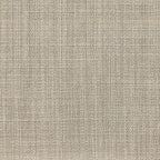 Amazon Basics Round Linen Ottoman with Storage, Tufted Upholstered Footstool for Living Room and Bedroom, 20" x 17", Linen Burlap Beige