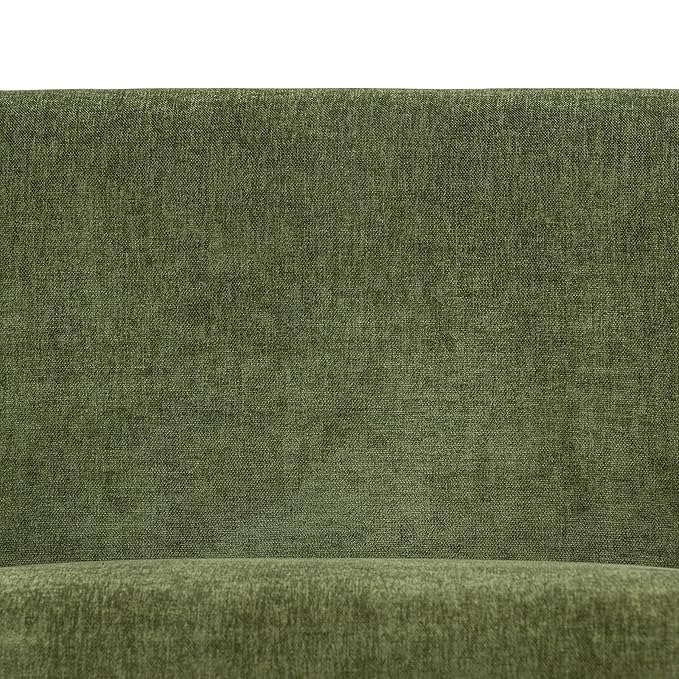 Bo Lounge Chair in Distressed Green Velvet