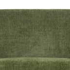 Bo Lounge Chair in Distressed Green Velvet