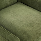 Poly & BARK Gus Lounge Chair in Distressed Green Velvet