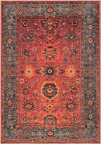 Keen Home Design 3x5 Rug - Machine Washable Entry Rug with Non-Slip Backing, Ideal for Enteryway, Kitchen, Bathroom, Laundry Room - Vintage, Easy Clean, Durable, Low Pile Rug - (3' x 5')