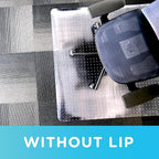 Dimex Office Chair Mat for Low Pile Carpet with Lip, 36" x 48", Clear
