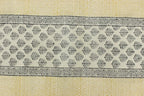 Kilim Runner 2.6x8 Cotton Runner Rug Beige & Black Flatweave Runner 0.19 inches Stone Easy Washable Hand Wash Cotton Carpet Indoor Outdoor Runner Rugs for Hallway, Staircases, Corridor Runner