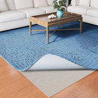 Non-Slip Rug Pad Gripper 2.5x12 Feet, Anti Skid Mat for Kitchen Hallway Runner Rug, Keeps Rugs in Position and Safe, Thick Cushioned Carpet Pad for Hardwood Floors Protection