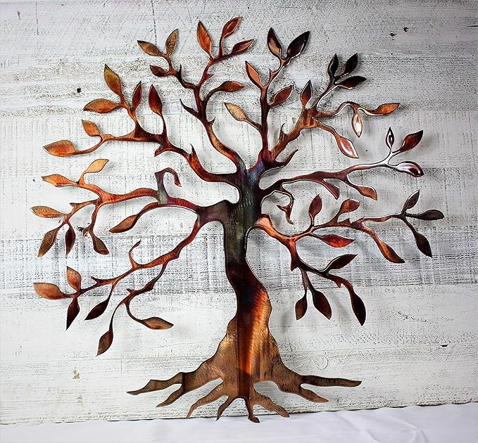 Olive Tree Metal Wall Art Tree of Life Home Decor