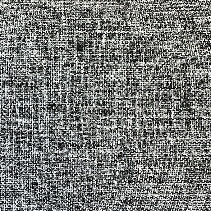 Aiking Home Woven Fine Faux Linen Throw Pillow Cover, Size 18"x18", Gray